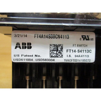 ABB FT4A14S08CN4113 FT Switch FT14-S4113C