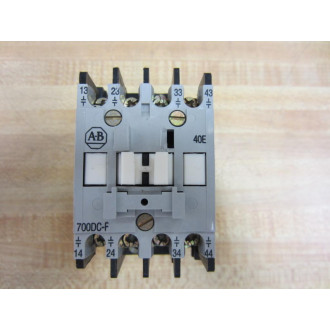 Allen Bradley 700DC-F400Z24 Relay 700DCF400Z24 700DC-F400* Series C - Used
