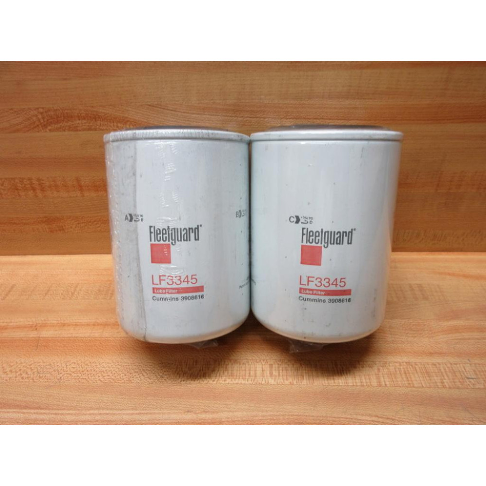 Fleetguard LF3345 Lube Filter (Pack of 2)