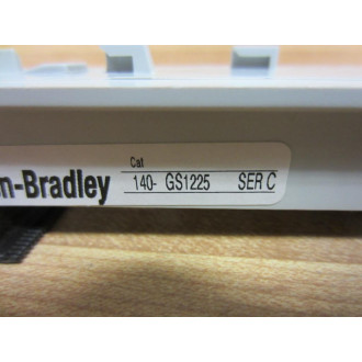 Allen Bradley 140-GS1225 140GS1225 Adapter Plate Series C