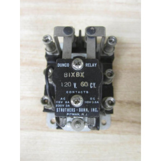 Struthers Dunn B1XBX Dunco Relay BIXBX 120V - Used