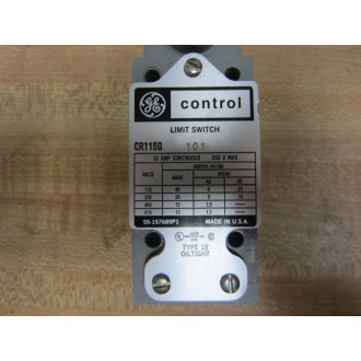 GE General Electric CR115G101 Limit Switch Track-Type - New No Box