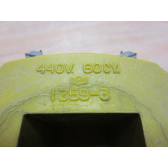 Cutler Hammer 9-1359-3 Eaton Coil 13593 Tested - Used