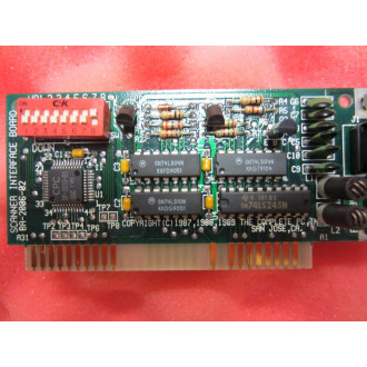BA-2006-02 Scanner Interface Board 8Bit ISA BA200602 BF-2005-02 - Used