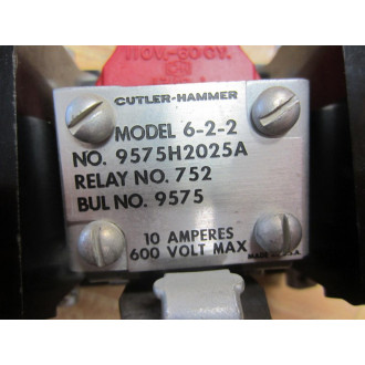 Cutler Hammer 9575H2025A Eaton Contactor 1318-1 110V - New No Box