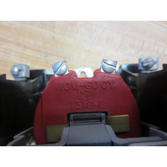 Cutler Hammer 9575H2025A Eaton Contactor 1318-1 110V - New No Box
