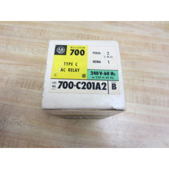 Allen Bradley 700-C201A2 Relay AC 700C201A2 Series B