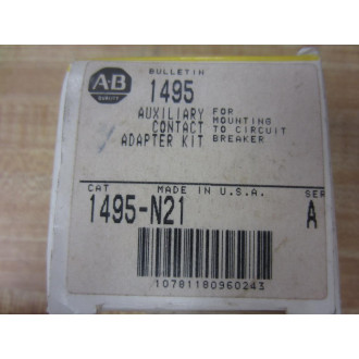Allen Bradley 1495-N21 Auxiliary Contact 1495N21 Series A