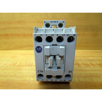 Allen Bradley 100-C16Z*01 Contactor 100C16Z01 Series B - Used