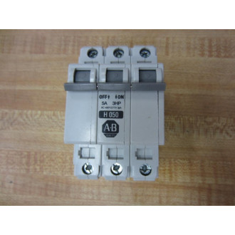 Allen Bradley 1492-CB3 H 050 Circuit Breaker 1492CB3 Series C - Used