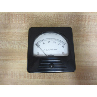 Triplett 337-S Panel Meter 337S 0-30 AC Amp