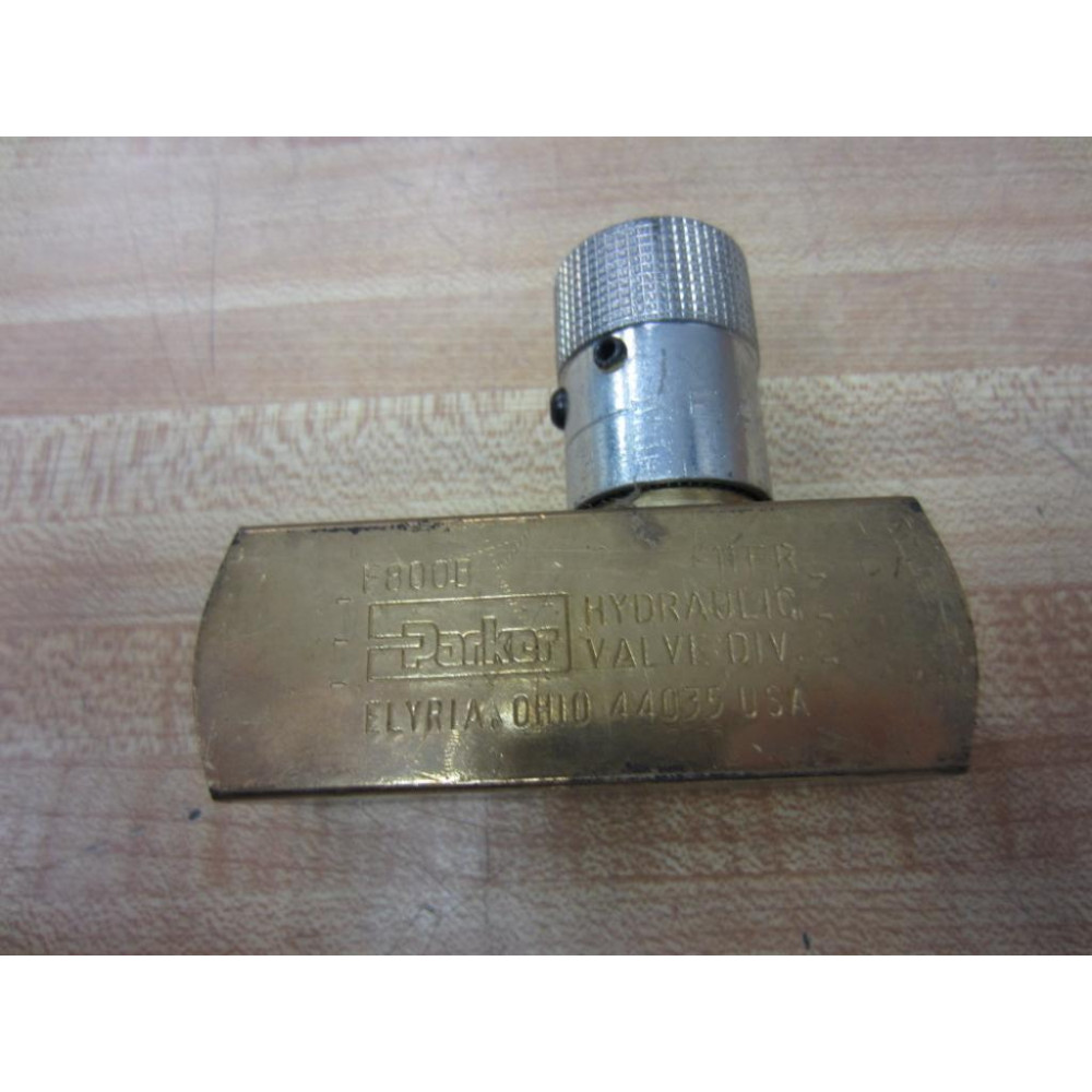 Parker F800B Flow Control Valve - New No Box