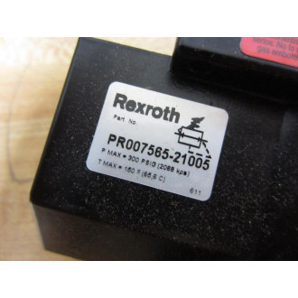Rexroth PR007565-21005 PR00756521005 Regulator