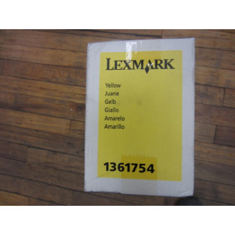 Lexmark 1361754 Toner Cartridge UPC: Y711104G Color: Yellow
