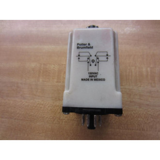 Potter & Brumfield CKB-38-70010 120V AC Relay CKB-38-70010VAC - New No Box