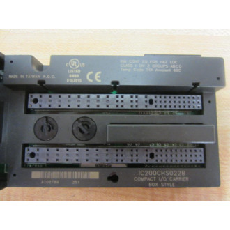 Fanuc IC200CHS022B Compact IO Carrier - Used