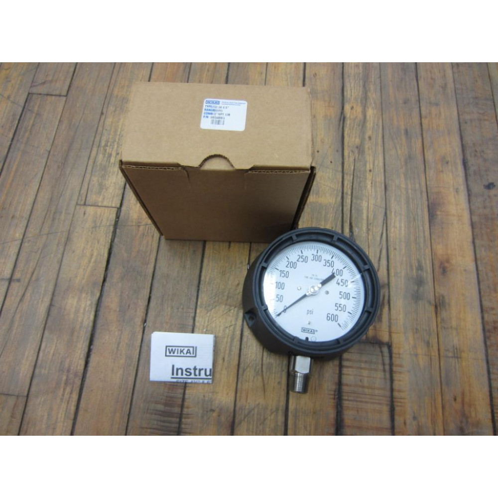 Wika 9834885 Gauge 4.5"  0-600 PSI
