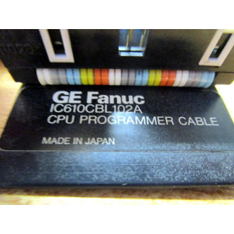 Fanuc IC610CBL102A CPU Programmer Cable