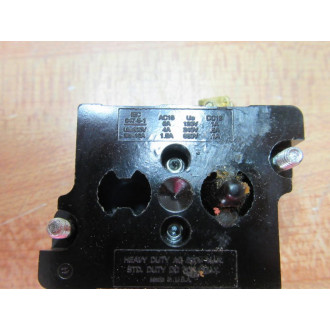 Cutler Hammer 10250T51 Contact Block . Black - New No Box