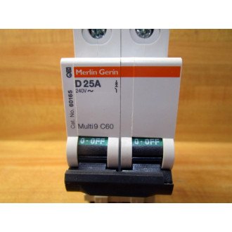 Square D 60165 Merlin Gerin Breaker 25A GM60165 Schneider