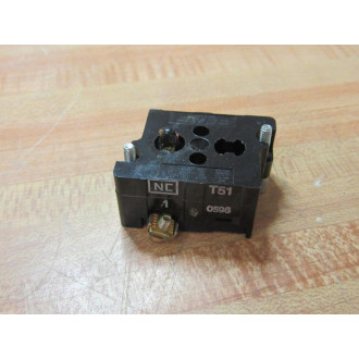 Cutler Hammer 10250T51 Contact Block . Black - New No Box