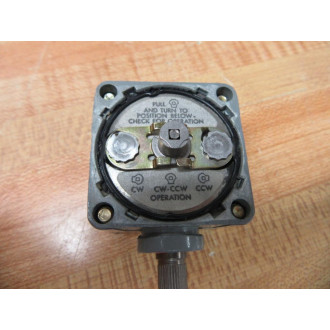 Cutler Hammer E50DR19 Eaton Operating Head Series A1 - New No Box