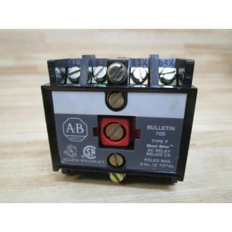 Allen Bradley 700-PB40 Auxiliary Contactor 700PB40 - New No Box