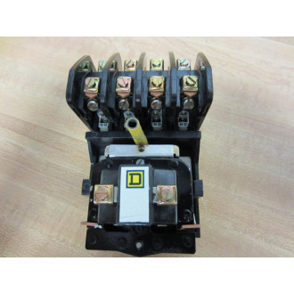 Square D 8501-HO-40 Control Relay 8501-H0-40 Series D - New No Box