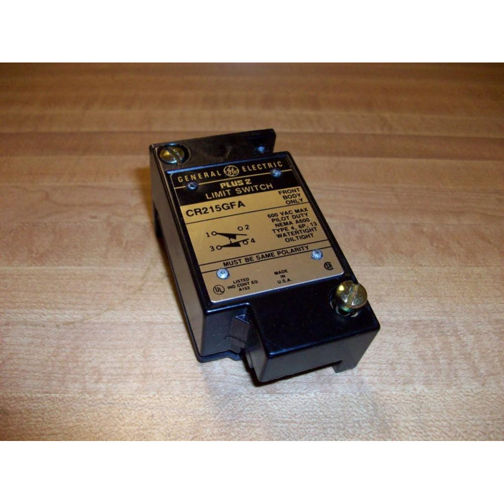 General Electric CR215GFA Limit Switch No Operating Head - Used