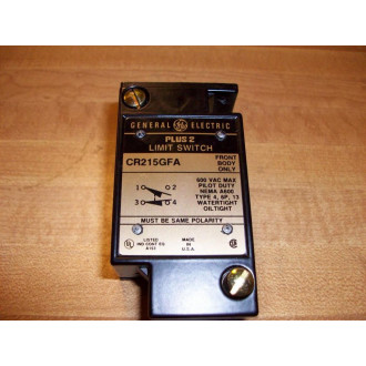 General Electric CR215GFA Limit Switch No Operating Head - Used