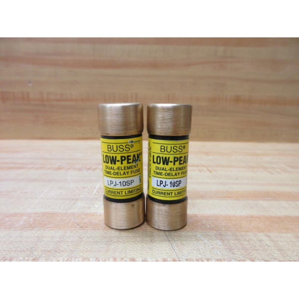 Buss LPJ-10SP Bussmann  Fuse Cross Ref 4CF31 (Pack of 2) - New No Box