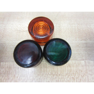 Allen Bradley 800T-QB10 Button W Red Green Amber R G A - Used