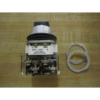 Allen Bradley 800T-J2KE7B Selector Switch 800TJ2KE7B Series N