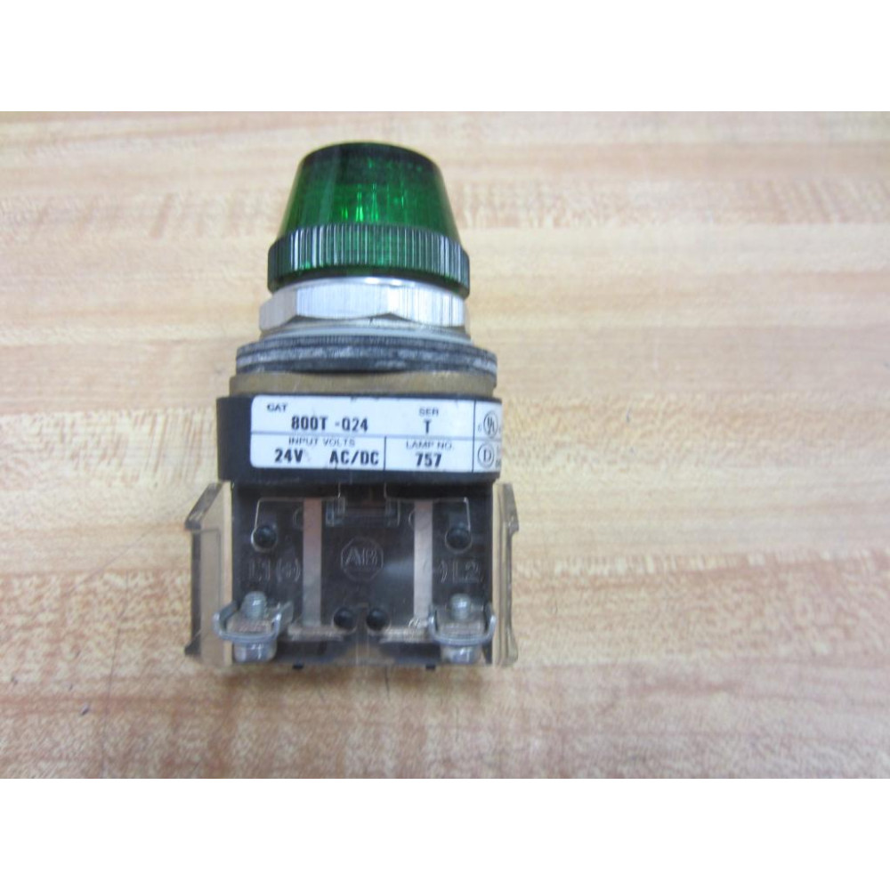 Allen Bradley 800T-Q24G Pilot Light 800TQ24 Series T - New No Box