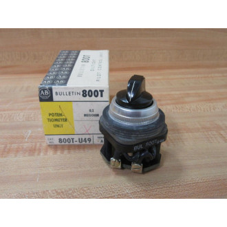 Allen Bradley 800T-U49 Potentiometer Unit 800TU49