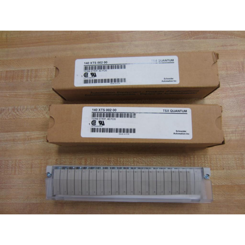 Schneider 140 XTS 002 00 Terminal Strip 140XTS00200 (Pack of 2)