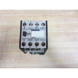 Siemens 3TB4-117-0B Contactor 3TB41170B - Used