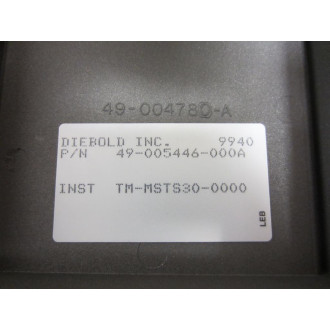 Diebold 49-005446-000A Data Logger 49005446000A No Cables - Used