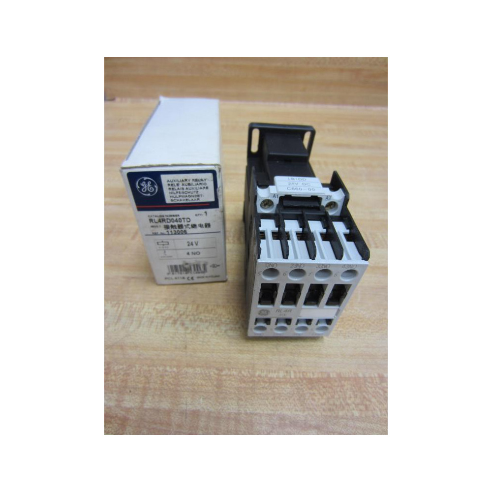 GE General Electric RL4RD040TD Relay
