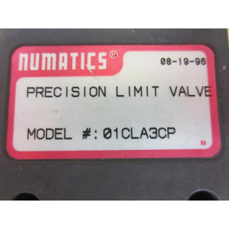 Numatics 01CLA3CP Limit Valve O1CLA3CP Shelf Wear - New No Box