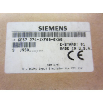 Siemens 6ES7 274-1XF00-0XA0 Input Simulator 6ES72741XF000XA0
