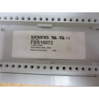 Siemens FBS10072 Fastbus Shoe 8 12" - Used