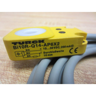 Turck Bi10R-Q14-AP6X2 Sensor Bi10RQ14AP6X2 1406100 - New No Box