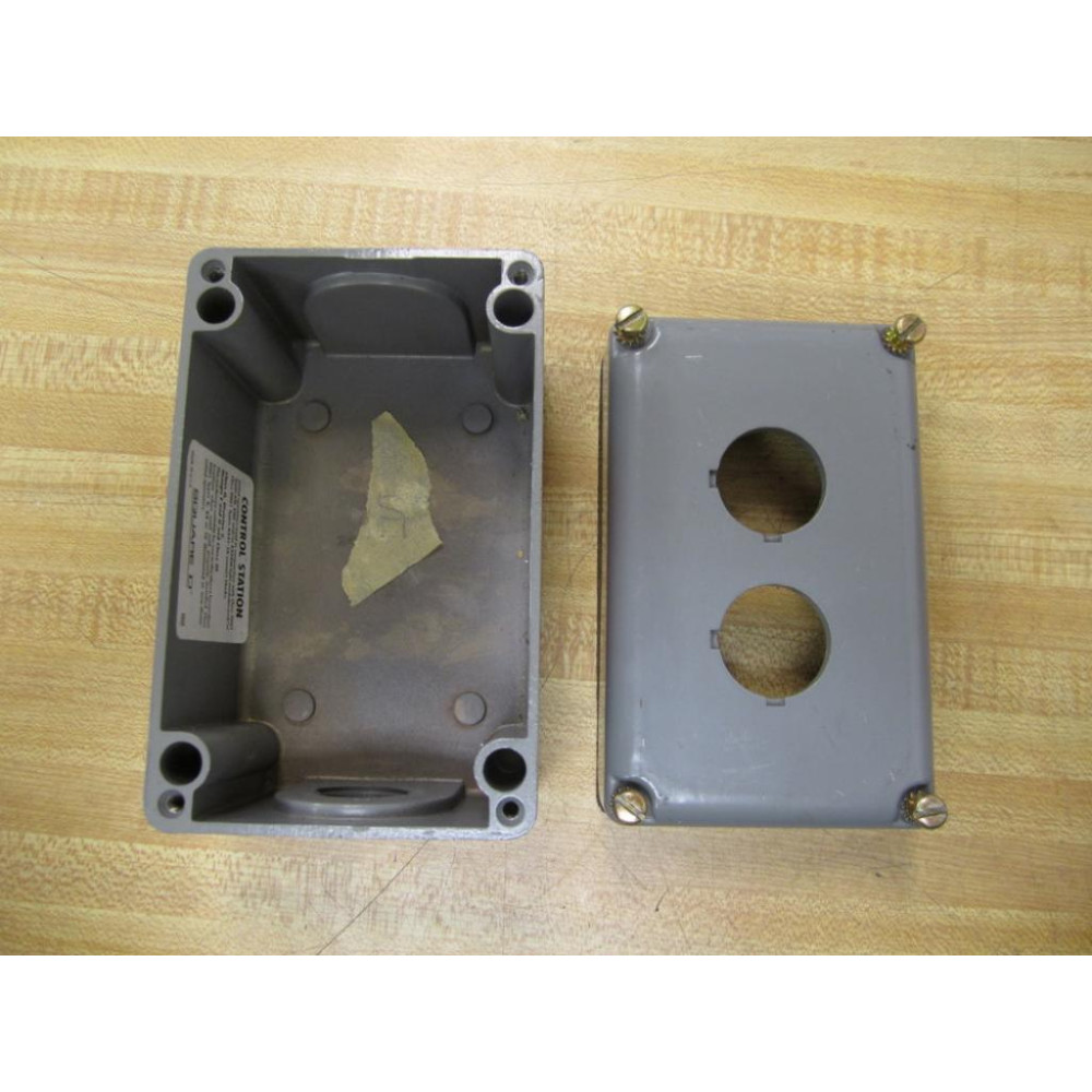 Square D 9001-KY2 Control Station Enclosure 9001KY2 87443 - Used
