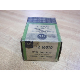 Allen Bradley Z-16070 Oil Tight Limit Switch Z16070