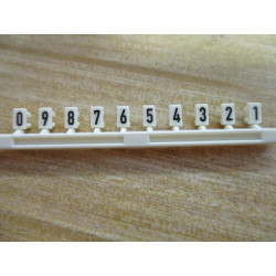 Wieland 04.841.2150.0 Tear-Off Marking Strips 9704 A  1-0 B (Pack of 12)