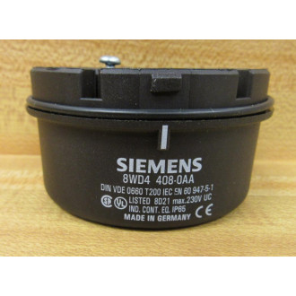 Siemens 8WD4-408-0AA Signaling Column Conn. 8WD44080AA
