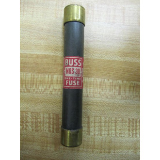 Buss NOS-30 Bussmann Fuse Cross Ref 4XH08 Tested (Pack of 5) - Used