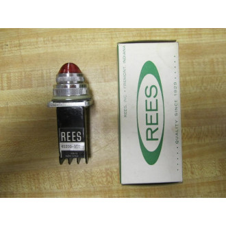 Rees 40200-000 Pilot Light 40200000 WRed Lens