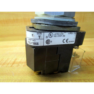 Allen Bradley 800T-PT16 Pushbutton 800TPT16 Red 800T-PT16R - New No Box